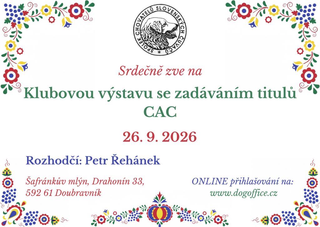 pozvanka safrankuv mlyn 26